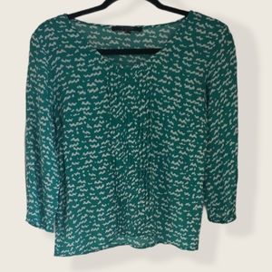 19 Cooper top Abstract print 100%rayon